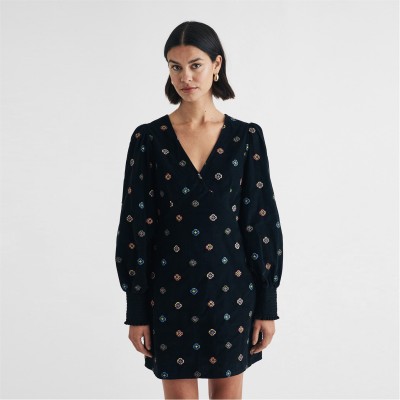 рокля,дамски,поли,и,рокли,nobodys,child,rigga,shift,dress,black