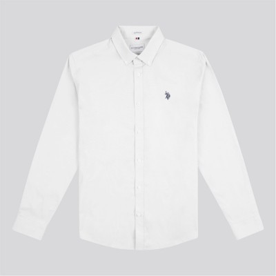 us,polo,assn,poplin,ls,shirt,sn00,white,navy