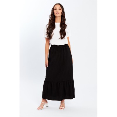 пола,дамски,облекла,размер,be,you,crepe,tiered,maxi,skirt,black