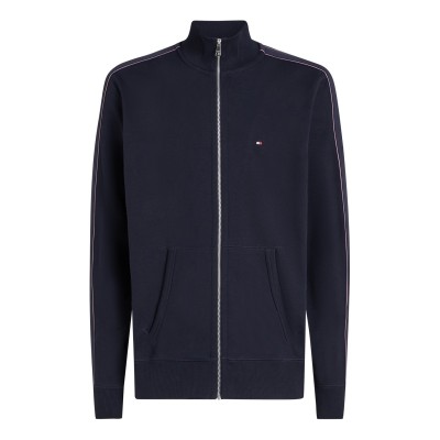 облекла,на,разпродажба,мъжки,ежедневни,облекла,мъжки,горнища,с,качулка,tommy,hilfiger,men's,global,stripe,stand,collar,full,zip,fleece,desert,sky,dw5