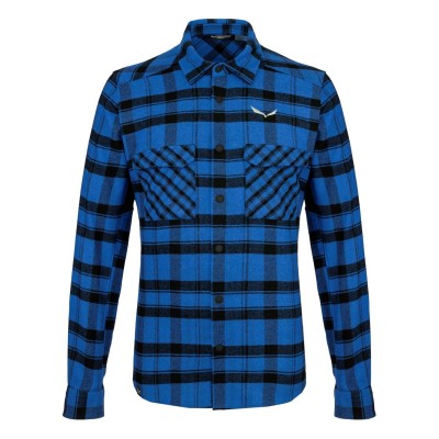 облекла,на,разпродажба,salewa,men's,puez,long,sleeve,patterned,shirt,electric