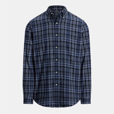 риза,с,дълъг,ръкав,облекла,на,разпродажба,мъжки,ризи,polo,ralph,lauren,check,twill,long,sleeve,shirt,blue,multi