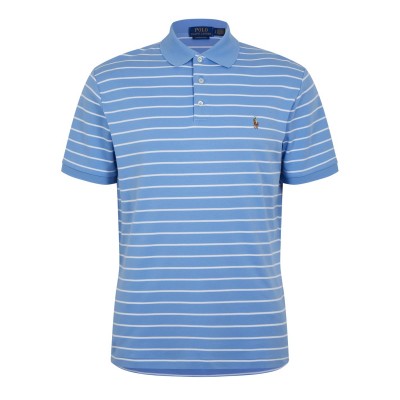 блуза,с,яка,облекла,на,разпродажба,мъжки,тениски,polo,ralph,lauren,striped,polo,shirt,blue,white
