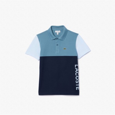 юношеска,блуза,с,яка,детски,облекла,lacoste,block,polo,shirt,juniors,blue,multi,hji