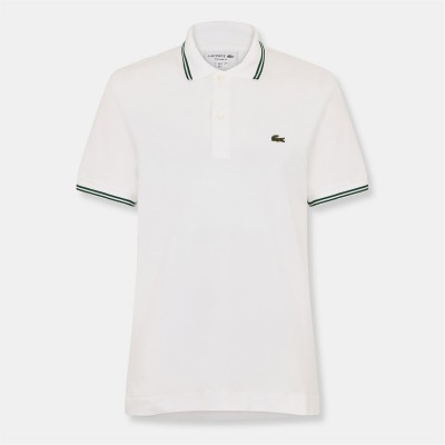 блуза,с,яка,облекла,на,разпродажба,мъжки,тениски,lacoste,men's,tipped,short,sleeve,polo,shirt,white,001