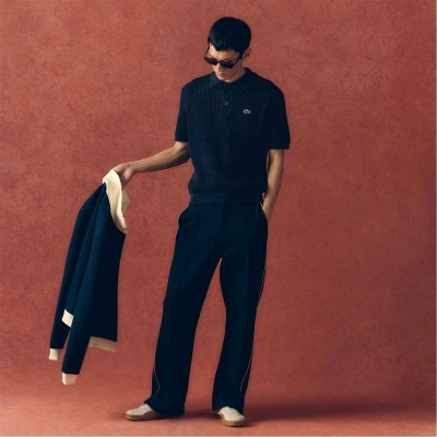 облекла,на,разпродажба,мъжки,ежедневни,облекла,мъжки,горнища,с,качулка,lacoste,men's,pique,full,zip,fleece,navy,cyi