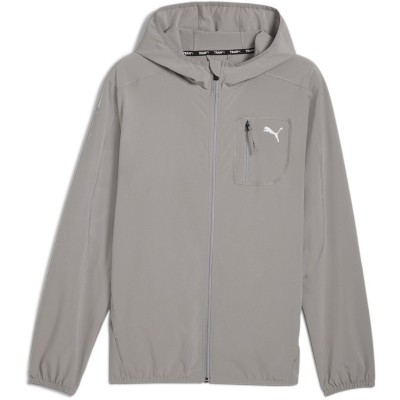 разпродажба,puma,puma,m,flex,woven,jacket,tracksuit,top,mens,light,grey