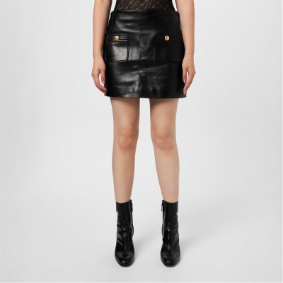 пола,поли,и,къси,панталони,palm,angels,mini,skirt,blk,gld,1076