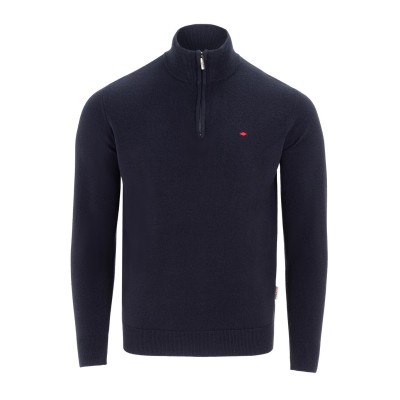 пуловер,мъжки,туристически,полари,мъжки,полари,lee,cooper,cooper,long,sleeve,quarter,zip,jumper,navy