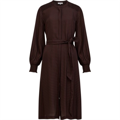 рокля,дамски,поли,и,рокли,great,plains,great,gingham,dress,ld34,20,cocoa,black