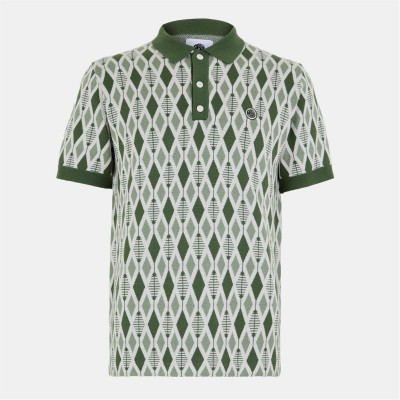 блуза,с,яка,мъжки,блузи,с,яка,pretty,green,men's,roxy,knitted,short,sleeve,polo,shirt,green
