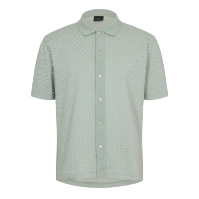 риза,с,къс,ръкав,мъжки,ризи,ps,paul,smith,men,s,button,front,short,sleeve,patterned,shirt,green,30