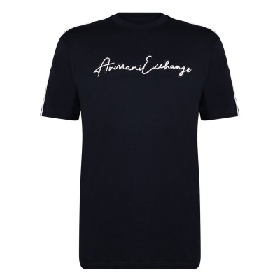 мъжки,тениски,armani,exchange,t,shirt,navy,1583
