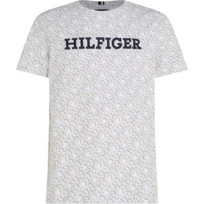 мъжки,тениски,tommy,hilfiger,aop,monogram,tee,desert,sky,ybh