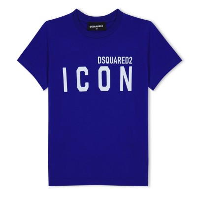 юношеска,тениска,детски,3/4,панталони,dsquared2,be,icon,cool,t,shirt,juniors,blue,dq861
