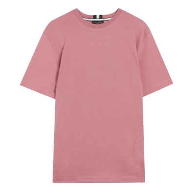 тениска,мъжки,тениски,ted,baker,wilkin,short,sleeve,t,shirt,mid,pink