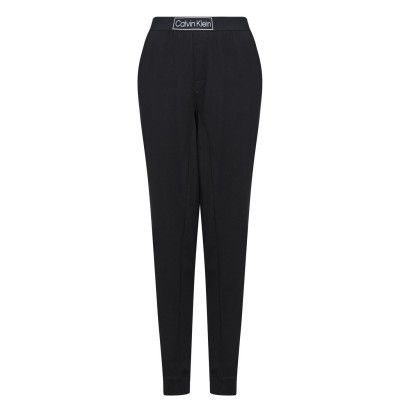 анцуг,дамски,анцузи,дамски,пижами,calvin,klein,logo,joggers,black