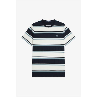 тениска,облекла,на,разпродажба,мъжки,тениски,fred,perry,men's,bold,stripe,t,shirt,navy,608