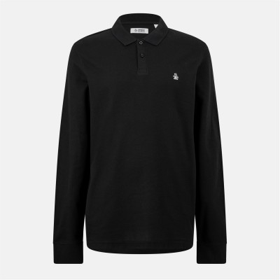 облекла,на,разпродажба,мъжки,тениски,original,penguin,penguin,ls,polo,sn99,black