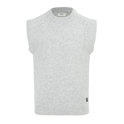 firetrap,crew,neck,sleeveless,sweater,vest,men,light,grey