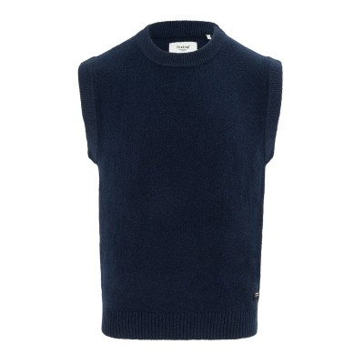 firetrap,crew,neck,sleeveless,sweater,vest,men,navy