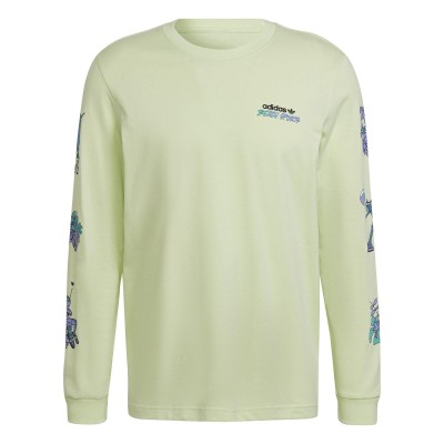 тениска,мъжки,тениски,adidas,originals,men,s,stoked,cotton,relaxed,fit,long,sleeve,t,shirt,green