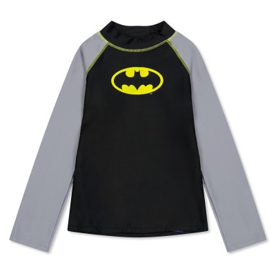 детски,3/4,панталони,детски,тениски,zoggs,batman,long,sleeve,juniors,black