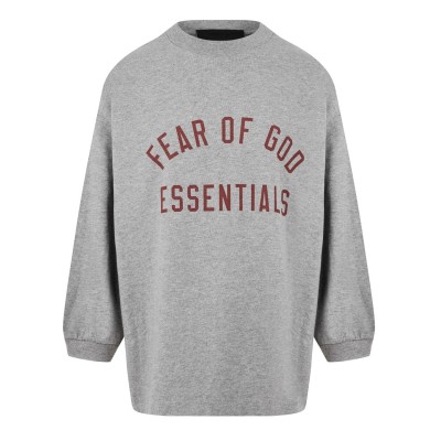 юношеска,тениска,детски,3/4,панталони,fear,of,god,essentials,jersey,crewneck,tee,juniors,dark,heather
