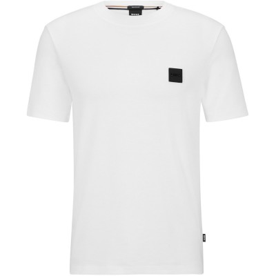 тениска,мъжки,тениски,boss,tiburt,278,t,shirt,white,100