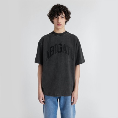 тениска,облекла,на,разпродажба,мъжки,тениски,axel,arigato,link,washed,t,shirt,faded,black