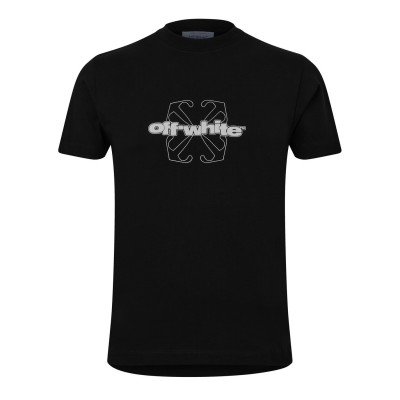 тениска,облекла,на,разпродажба,мъжки,тениски,off,white,men's,flock,arrow,t,shirt,minimalist,design,black