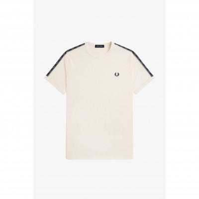 мъжки,тениски,fred,perry,tape,tee,ecru,30b