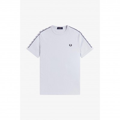 мъжки,тениски,fred,perry,tape,tee,dusky,blue,28a