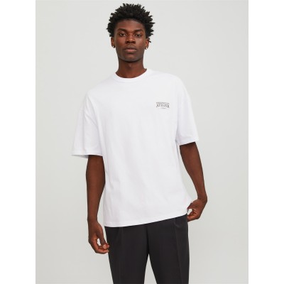 тениска,мъжки,тениски,jack,and,jones,santorini,graphic,short,sleeve,t,shirt,bright,white