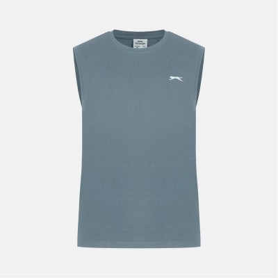 мъжки,потници,slazenger,mens,vest,slate,blue