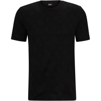 облекла,на,разпродажба,мъжки,тениски,boss,men's,tiburt,long,sleeve,regular,fit,polo,black,001