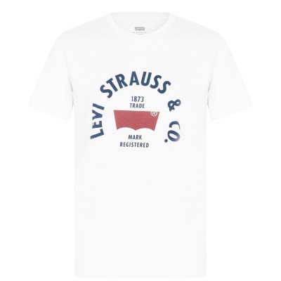 тениска,мъжки,тениски,levis,varsity,circle,t,shirt,wht,1873
