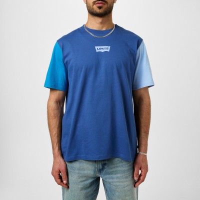 тениска,мъжки,тениски,levis,icon,t,shirt,blue,c,block