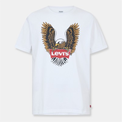 тениска,облекла,на,разпродажба,мъжки,тениски,levis,icon,t,shirt,eagle,white
