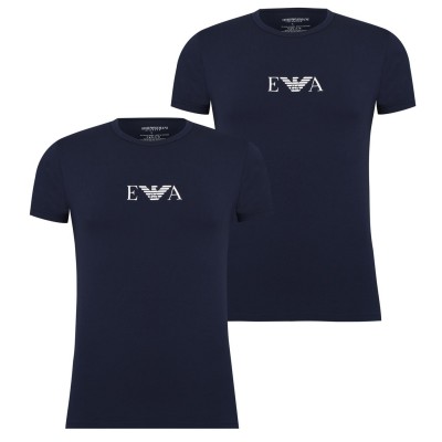 тениска,облекла,на,разпродажба,emporio,armani,2,pack,chest,logo,t,shirt,navy