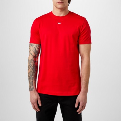 тениска,облекла,на,разпродажба,diesel,small,mid,d,t,shirt,red,42g