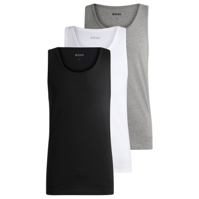 потник,облекла,на,разпродажба,мъжки,тениски,boss,men's,hbw,premium,cotton,tank,top,assorted