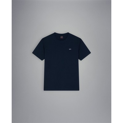тениска,мъжки,тениски,paul,and,shark,men's,regular,fit,badge,t,shirt,navy