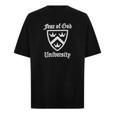 тениска,облекла,на,разпродажба,мъжки,тениски,fear,of,god,essentials,men's,university,oversized,t,shirt,black