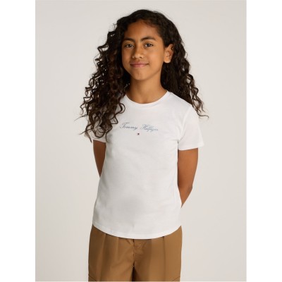 тениска,детски,3/4,панталони,tommy,hilfiger,kids',t,shirt,white,ybr