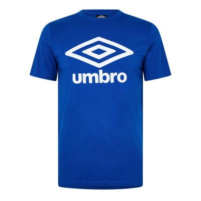 тениска,umbro,unisex,adults,regular,fit,logo,t,shirt,tw,royal