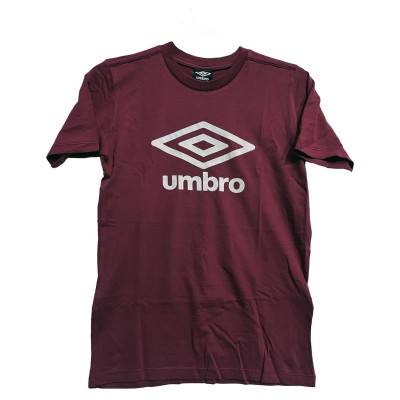 детска,тениска,детски,тениски,umbro,response,logo,t,shirt,childrens,new,claret