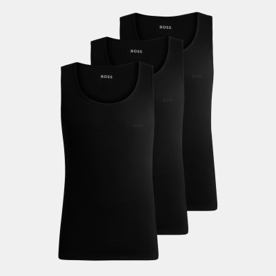 потник,мъжки,тениски,boss,men,s,classic,ribbed,tank,top,3,pack,cotton,construction,black,001