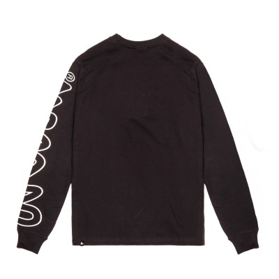 фланелка,с,дълъг,ръкав,детски,тениски,детски,облекла,money,ape,sleeve,long,sleeve,tee,jnr,black