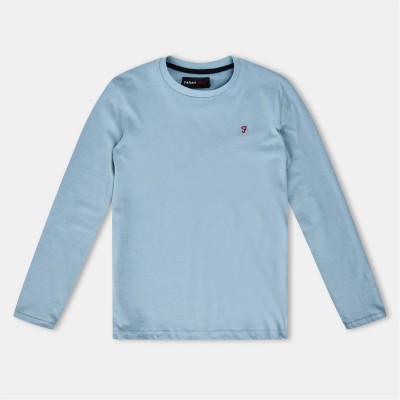 детски,тениски,детски,облекла,farah,denny,t,jn99,blue